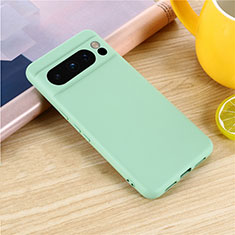 Custodia Silicone Ultra Sottile Morbida 360 Gradi Cover per Google Pixel 8 Pro 5G Verde