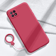 Custodia Silicone Ultra Sottile Morbida 360 Gradi Cover per Huawei Enjoy 20 5G Rosso