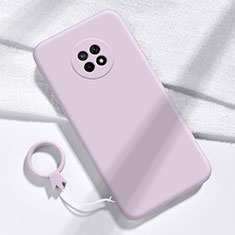 Custodia Silicone Ultra Sottile Morbida 360 Gradi Cover per Huawei Enjoy 20 Plus 5G Lavanda