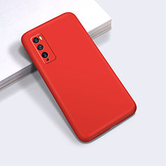 Custodia Silicone Ultra Sottile Morbida 360 Gradi Cover per Huawei Enjoy 20 Pro 5G Rosso