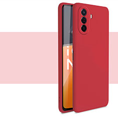 Custodia Silicone Ultra Sottile Morbida 360 Gradi Cover per Huawei Enjoy 50 Rosso