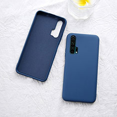 Custodia Silicone Ultra Sottile Morbida 360 Gradi Cover per Huawei Honor 20 Pro Blu