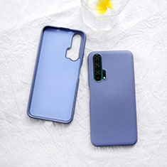 Custodia Silicone Ultra Sottile Morbida 360 Gradi Cover per Huawei Honor 20 Pro Cielo Blu