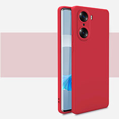 Custodia Silicone Ultra Sottile Morbida 360 Gradi Cover per Huawei Honor 60 5G Rosso