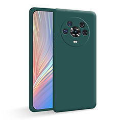 Custodia Silicone Ultra Sottile Morbida 360 Gradi Cover per Huawei Honor Magic4 5G Verde