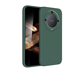 Custodia Silicone Ultra Sottile Morbida 360 Gradi Cover per Huawei Honor Magic6 Lite 5G Verde Notte