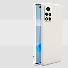 Custodia Silicone Ultra Sottile Morbida 360 Gradi Cover per Huawei Honor V40 5G Bianco