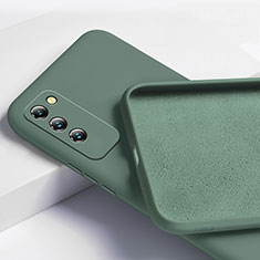 Custodia Silicone Ultra Sottile Morbida 360 Gradi Cover per Huawei Honor X10 5G Verde