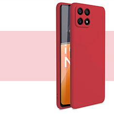 Custodia Silicone Ultra Sottile Morbida 360 Gradi Cover per Huawei Honor X30i Rosso
