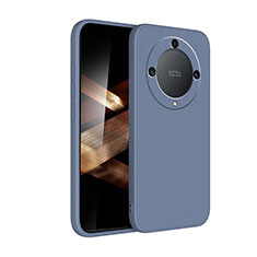 Custodia Silicone Ultra Sottile Morbida 360 Gradi Cover per Huawei Honor X9b 5G Grigio Lavanda