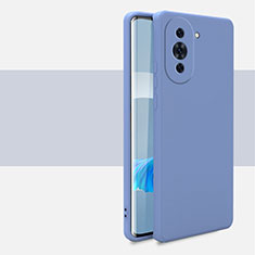 Custodia Silicone Ultra Sottile Morbida 360 Gradi Cover per Huawei Nova 10 Grigio Lavanda