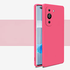 Custodia Silicone Ultra Sottile Morbida 360 Gradi Cover per Huawei Nova 10 Pro Rosso