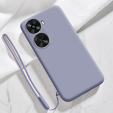 Custodia Silicone Ultra Sottile Morbida 360 Gradi Cover per Huawei Nova 11 SE Grigio Lavanda