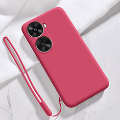 Custodia Silicone Ultra Sottile Morbida 360 Gradi Cover per Huawei Nova 11 SE Rosso