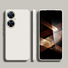 Custodia Silicone Ultra Sottile Morbida 360 Gradi Cover per Huawei Nova 11i Bianco