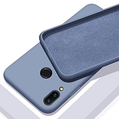 Custodia Silicone Ultra Sottile Morbida 360 Gradi Cover per Huawei Nova 3i Blu