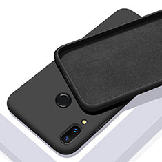 Custodia Silicone Ultra Sottile Morbida 360 Gradi Cover per Huawei Nova 3i Nero