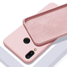 Custodia Silicone Ultra Sottile Morbida 360 Gradi Cover per Huawei Nova 3i Oro Rosa