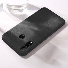 Custodia Silicone Ultra Sottile Morbida 360 Gradi Cover per Huawei Nova 4e Nero