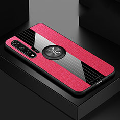 Custodia Silicone Ultra Sottile Morbida 360 Gradi Cover per Huawei Nova 6 5G Rosso