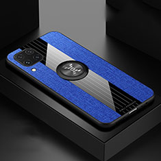 Custodia Silicone Ultra Sottile Morbida 360 Gradi Cover per Huawei Nova 6 SE Blu