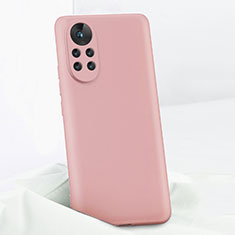 Custodia Silicone Ultra Sottile Morbida 360 Gradi Cover per Huawei Nova 8 Pro 5G Rosa