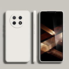 Custodia Silicone Ultra Sottile Morbida 360 Gradi Cover per Huawei Nova Y91 Bianco