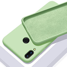 Custodia Silicone Ultra Sottile Morbida 360 Gradi Cover per Huawei P Smart+ Plus Verde