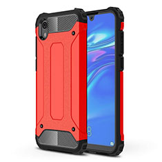 Custodia Silicone Ultra Sottile Morbida 360 Gradi Cover per Huawei Y5 (2019) Rosso