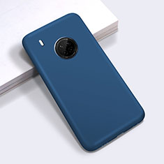 Custodia Silicone Ultra Sottile Morbida 360 Gradi Cover per Huawei Y9a Blu