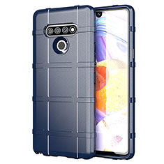 Custodia Silicone Ultra Sottile Morbida 360 Gradi Cover per LG Stylo 6 Blu