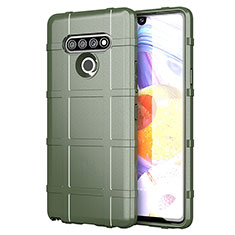 Custodia Silicone Ultra Sottile Morbida 360 Gradi Cover per LG Stylo 6 Verde