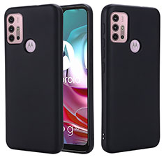 Custodia Silicone Ultra Sottile Morbida 360 Gradi Cover per Motorola Moto G30 Nero