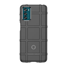 Custodia Silicone Ultra Sottile Morbida 360 Gradi Cover per Motorola Moto G42 Nero