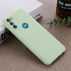 Custodia Silicone Ultra Sottile Morbida 360 Gradi Cover per Motorola Moto G71 5G Verde