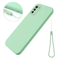 Custodia Silicone Ultra Sottile Morbida 360 Gradi Cover per Nokia G11 Verde