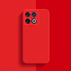 Custodia Silicone Ultra Sottile Morbida 360 Gradi Cover per OnePlus 10 Pro 5G Rosso