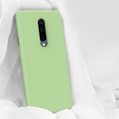Custodia Silicone Ultra Sottile Morbida 360 Gradi Cover per OnePlus 7 Pro Verde