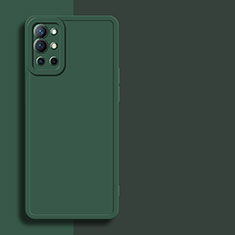 Custodia Silicone Ultra Sottile Morbida 360 Gradi Cover per OnePlus 9R 5G Verde