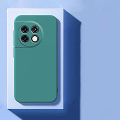 Custodia Silicone Ultra Sottile Morbida 360 Gradi Cover per OnePlus Ace 2 Pro 5G Verde