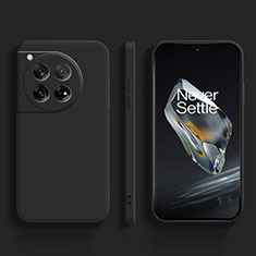 Custodia Silicone Ultra Sottile Morbida 360 Gradi Cover per OnePlus Ace 3 5G Nero