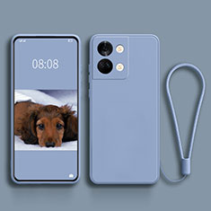 Custodia Silicone Ultra Sottile Morbida 360 Gradi Cover per OnePlus Nord 3 5G Grigio Lavanda