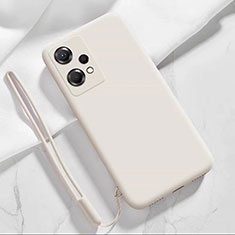 Custodia Silicone Ultra Sottile Morbida 360 Gradi Cover per OnePlus Nord CE 2 Lite 5G Bianco