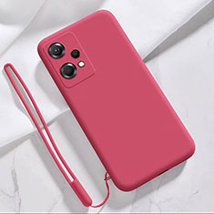 Custodia Silicone Ultra Sottile Morbida 360 Gradi Cover per OnePlus Nord CE 2 Lite 5G Rosso