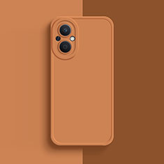 Custodia Silicone Ultra Sottile Morbida 360 Gradi Cover per OnePlus Nord N20 5G Arancione