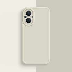 Custodia Silicone Ultra Sottile Morbida 360 Gradi Cover per OnePlus Nord N20 5G Bianco