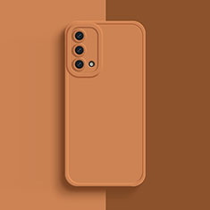 Custodia Silicone Ultra Sottile Morbida 360 Gradi Cover per OnePlus Nord N200 5G Arancione