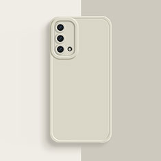 Custodia Silicone Ultra Sottile Morbida 360 Gradi Cover per OnePlus Nord N200 5G Bianco