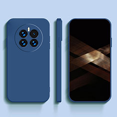 Custodia Silicone Ultra Sottile Morbida 360 Gradi Cover per Oppo A2 Pro 5G Blu