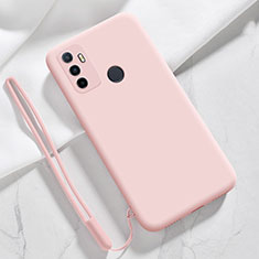 Custodia Silicone Ultra Sottile Morbida 360 Gradi Cover per Oppo A33 Rosa